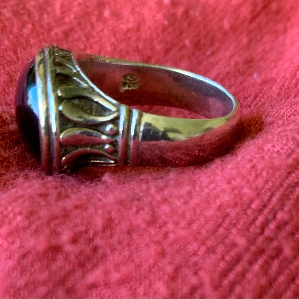 Ss Onyx Ring - image 3